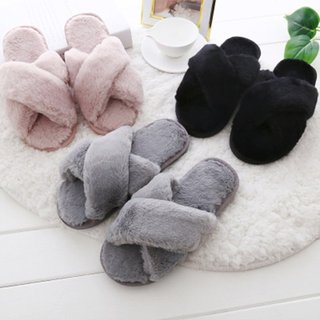 long fluffy slippers