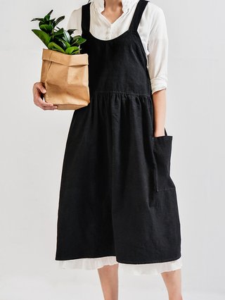 Spaghetti Women Dresses Shift Daytime Casual Cotton Dresses
