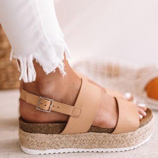 casual platform sandals