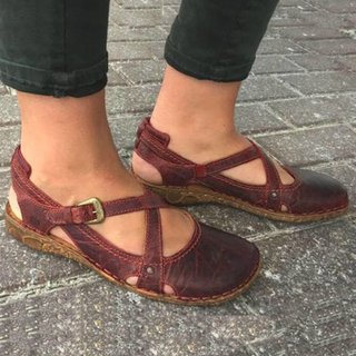 Popjulia Flats Green Round Toe Casual Flats