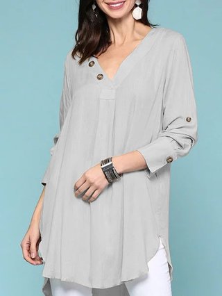 Casual Long Sleeve Blouses Shirts Popjulia Com