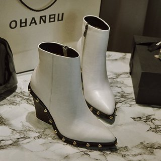 8cm heel boots