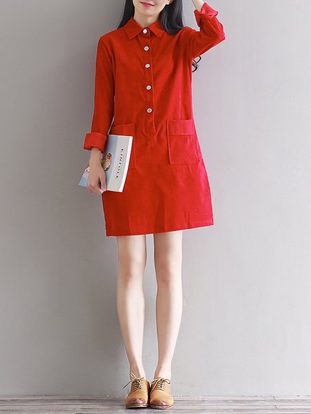 Corduroy Dress