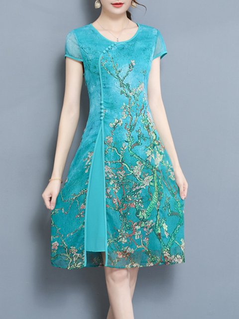 Plus Size Chiffon Dresses