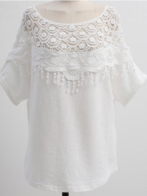 boat neck with half sleeve blouse half sleeve bateau boat neck fringed croched blouse boat neck with half sleeve blouse half sleeve bateau boat neck fringed croched blouse