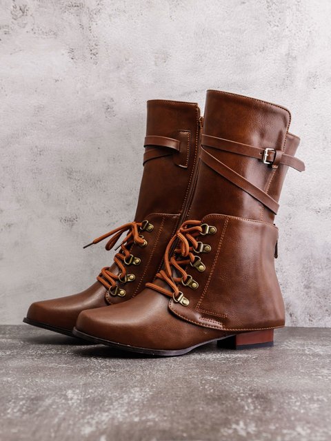 Vintage Lace Up Shoes 5