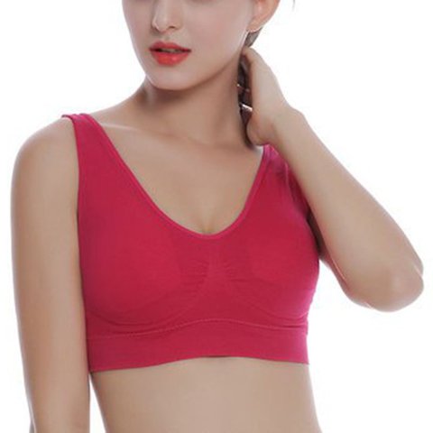 plus size wireless sports bra