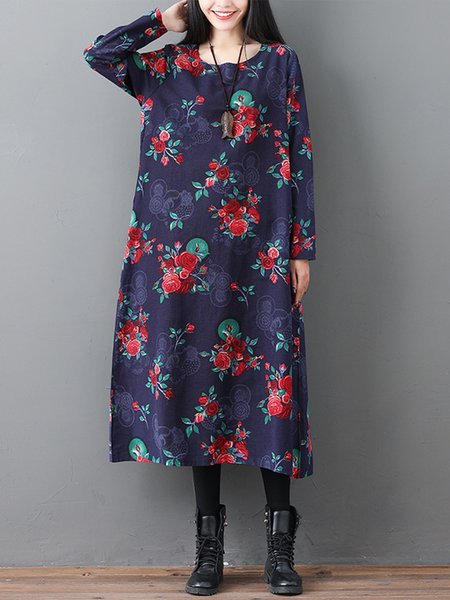 Vintage Floral Dresses