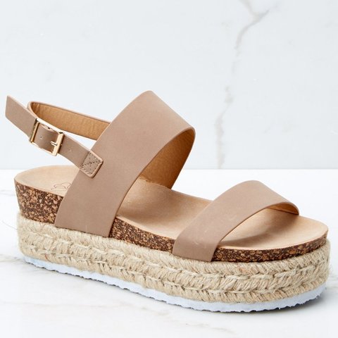Casual Espadrille Platform Sandals Popjulia Com