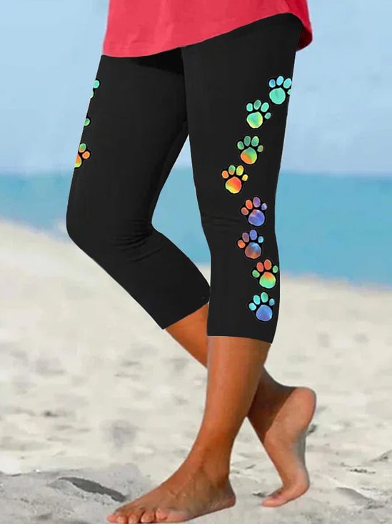 Animal Vacation Jersey Leggings